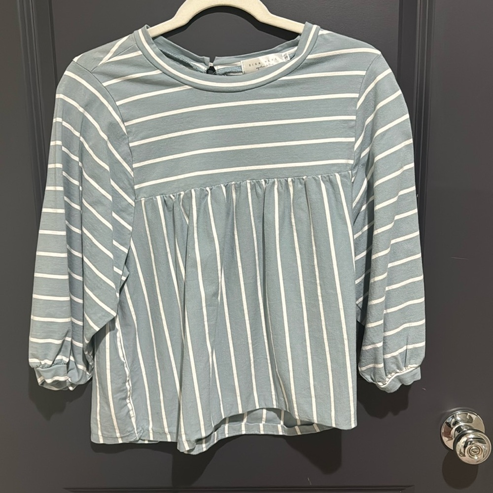 Sign Here signature clothing blouse size small